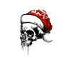Merry Christmas Skull