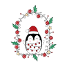 Noël pingouin fête de Noël