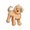 Drôle Doodle Chien - Cadeau