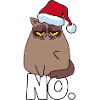 Pull grincheux chat