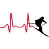 Skier & Heartbeat, Skiing