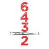 6 + 4 + 3 = 2