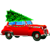 Christmas car - Merry Christmas