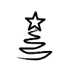 Christmas tree Christmas motive