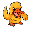 Evil duck