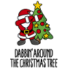 Dabbin' around the Christmas tree - Text