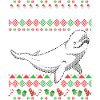 Ugly Beluga Whale Christmas
