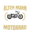 Alter Mann Motorrad