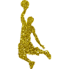 Gold Basketball