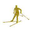 Gold Langlauf