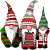 3 Cheeky gnomes
