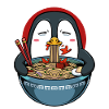 Penguin Noodle Magic