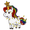 Licorne Noël