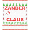 Zander Claus - Angler Weihnachtsgeschenk