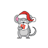 Merry Christmouse Geschenk