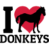 I love donkeys
