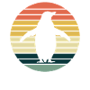 Pingouin rétro pingouin
