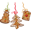 Weihnachtsplätzchen, Weihnachten. Schneemann.