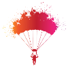 Creativity parachutist