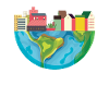 Globe terrestre ville