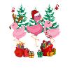 Flamingo Christmas