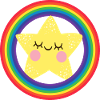 Regenbogenstern