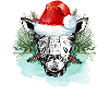 Giraffe Christmas