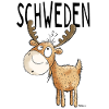 Elch aus Schweden - Elche - Hirsch - Geschenk