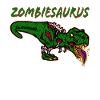 Zombiesaurus dinosaur T-Rex Dino Halloween