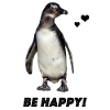 Pinguin be happy