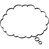 Thought bubble