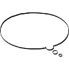 Thought bubble