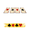 Geldausgabe Shirt mit Pokerkarten