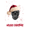 Weihnachtsmann-Schädel