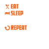EAT SLEEP AIRSOFT - Airsoft Tee