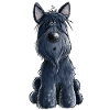 Süßer Scottish Terrier - Scottie - Geschenk - Hund