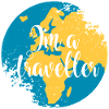 Button Traveler Europe Africa