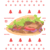 Doner Kebab Ugly Christmas