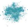 Farbspritzer in blau