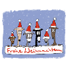 Christmas with greyhounds