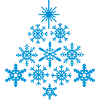 Snowflake - Christmas tree