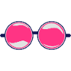 round sunglasses 2311