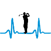 Golf, Golfer and Heartbeat