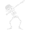 Dab dabbing biker