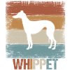 Whippet Greyhound Dog Family Gift