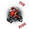 Santa Moto Chopper