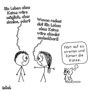 Ohne Katze