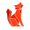 Origami fox
