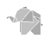 Origami elephant