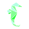 Origami Hippocampe